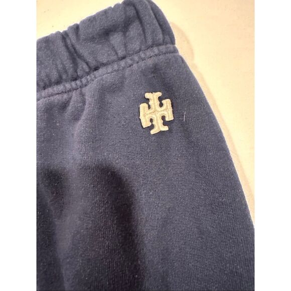 Tory Burch Sport navy tie-dye drawstring comfy joggers/sweatpants size small - Picture 7 of 10